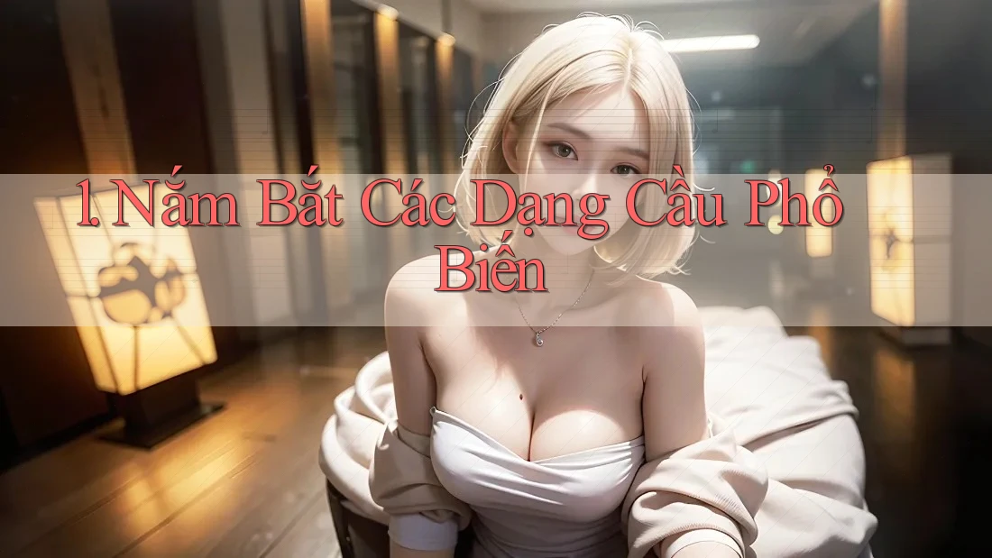1. Nắm Bắt Các Dạng Cầu Phổ Biến 1. Nắm Bắt Các Dạng Cầu Phổ Biến