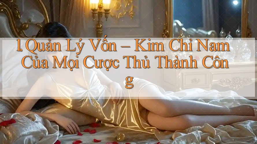 1. Quản Lý Vốn – Kim Chỉ Nam Của Mọi Cược Thủ Thành Công 1. Quản Lý Vốn – Kim Chỉ Nam Của Mọi Cược Thủ Thành Công