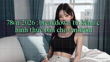 78vn 2026 breakdown từ kênh chính thức bản cho Android