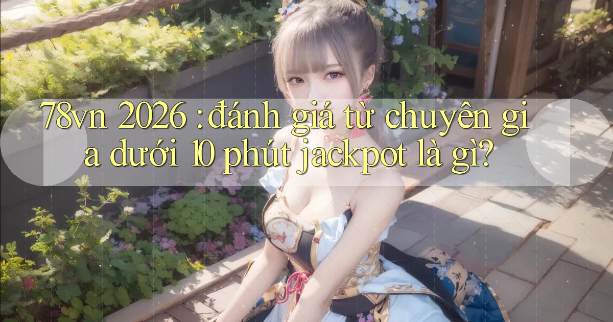 78vn 2026 đánh giá từ chuyên gia dưới 10 phút jackpot là gì