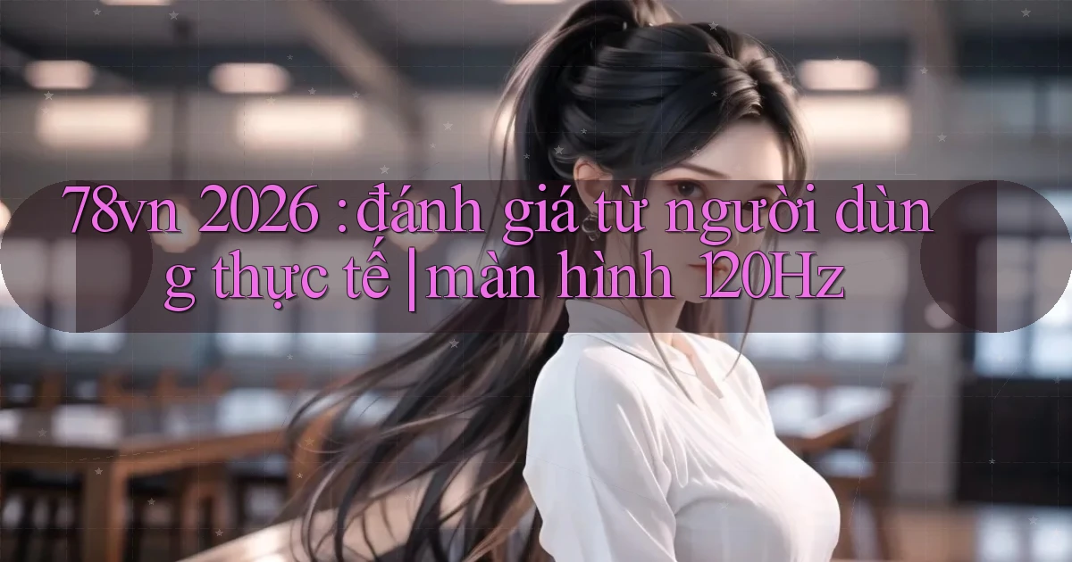 78vn 2026 đánh giá từ người dùng thực tế màn hình 120Hz