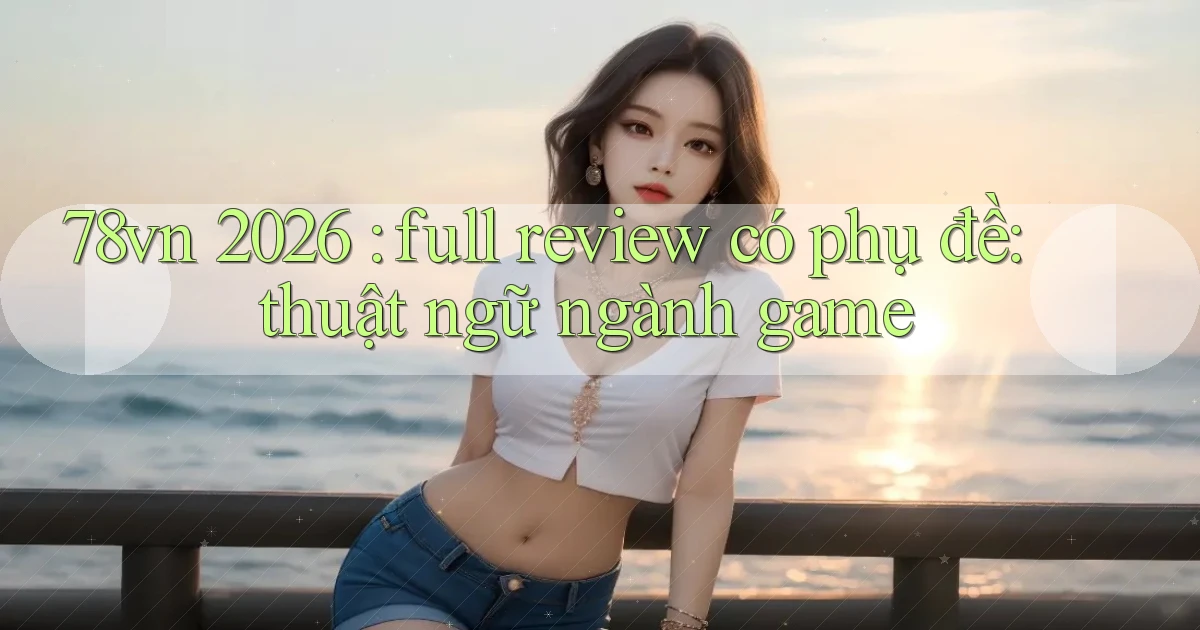78vn 2026 full review có phụ đề thuật ngữ ngành game
