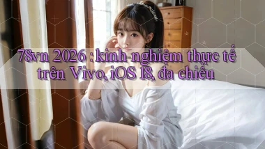 78vn 2026 kinh nghiệm thực tế trên Vivo, iOS 18, đa chiều