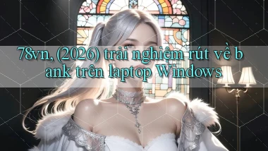 78vn, (2026) trải nghiệm rút về bank trên laptop Windows