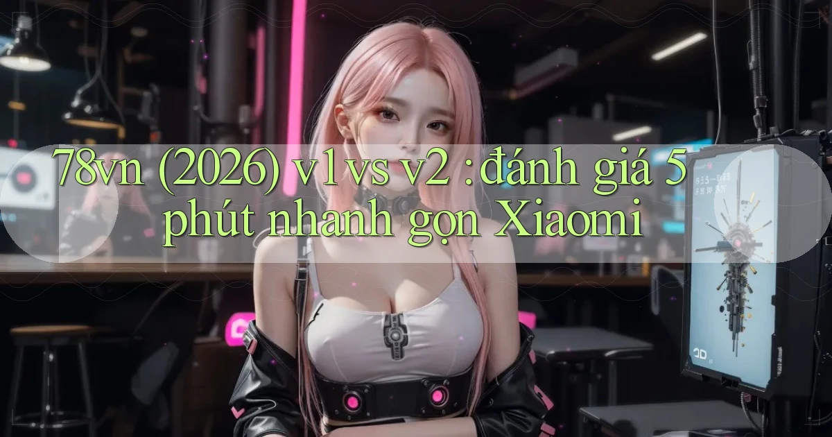 78vn (2026) v1 vs v2 đánh giá 5 phút nhanh gọn Xiaomi