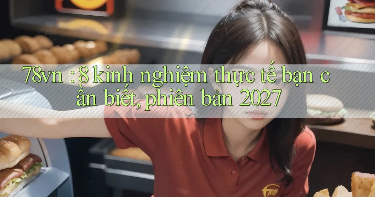 78vn 8 kinh nghiệm thực tế bạn cần biết, phiên bản 2027