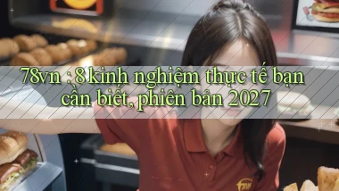 78vn 8 kinh nghiệm thực tế bạn cần biết, phiên bản 2027