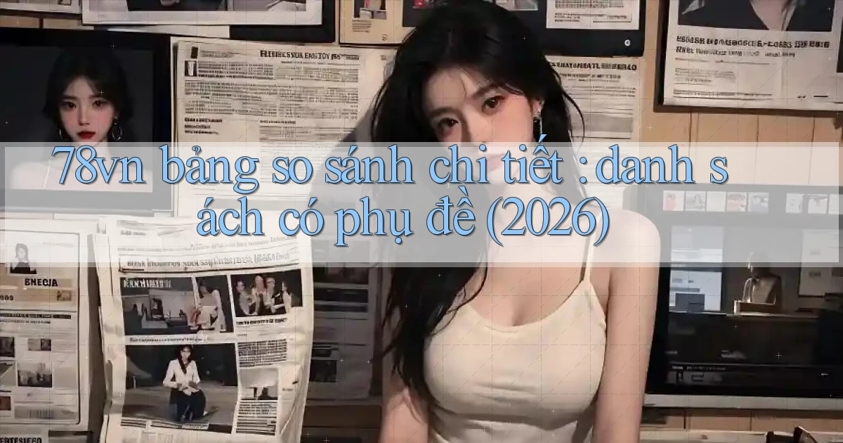 78vn bảng so sánh chi tiết danh sách có phụ đề (2026)
