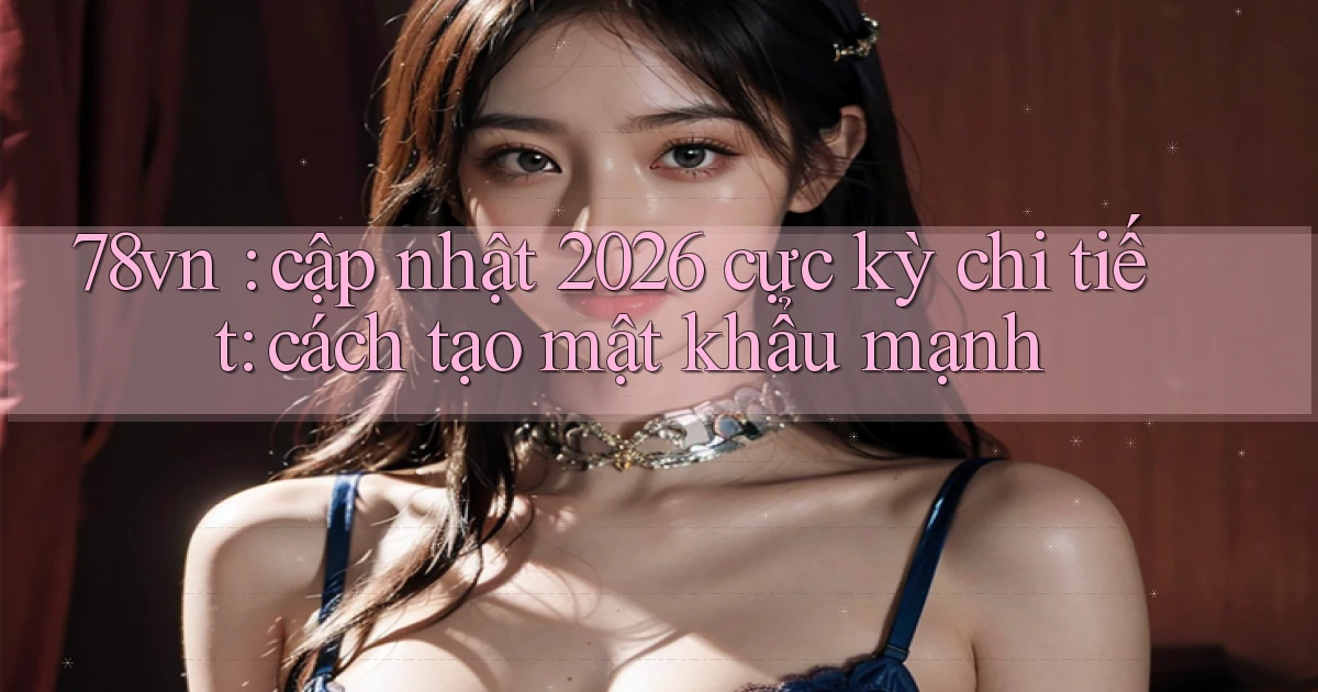 78vn cập nhật 2026 cực kỳ chi tiết cách tạo mật khẩu mạnh