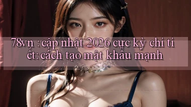 78vn cập nhật 2026 cực kỳ chi tiết cách tạo mật khẩu mạnh