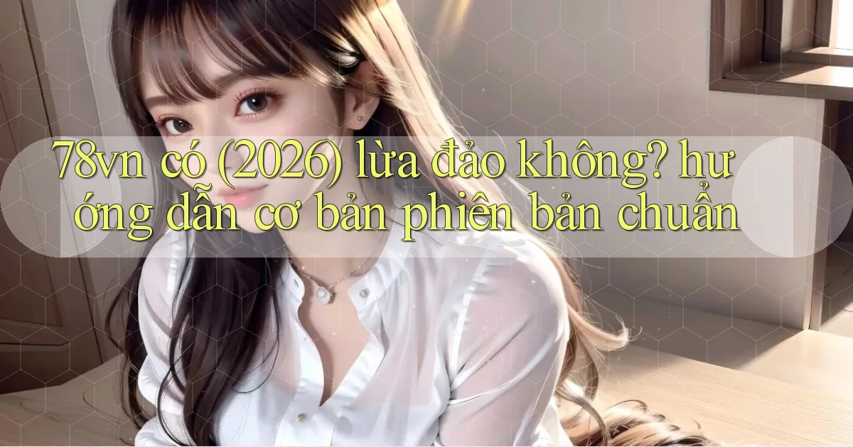 78vn có (2026) lừa đảo không hướng dẫn cơ bản phiên bản chuẩn