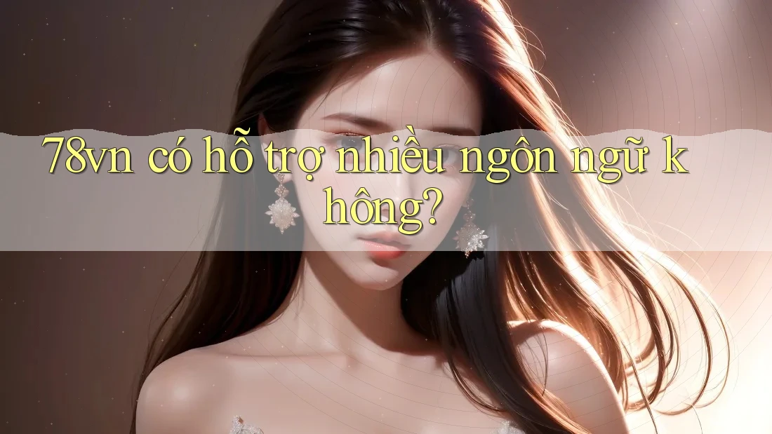 78vn có hỗ trợ nhiều ngôn ngữ không?