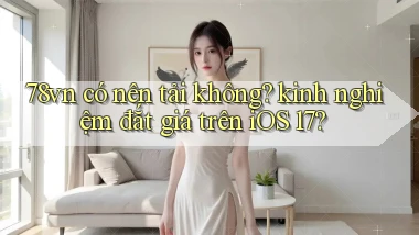 78vn có nên tải không kinh nghiệm đắt giá trên iOS 17