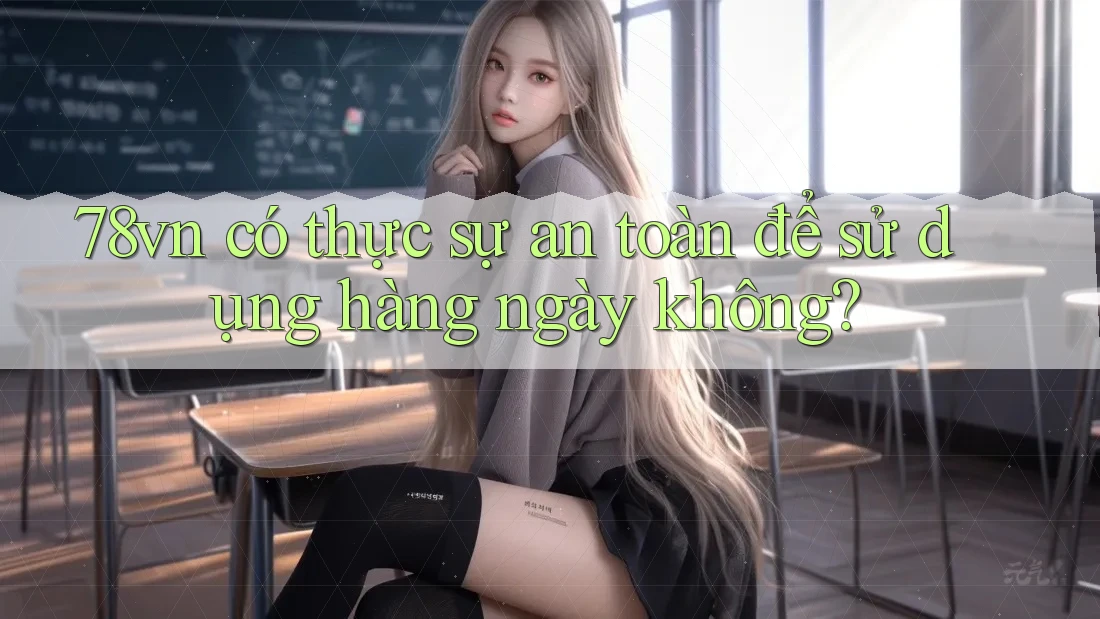 78vn có thực sự an toàn để sử dụng hàng ngày không?