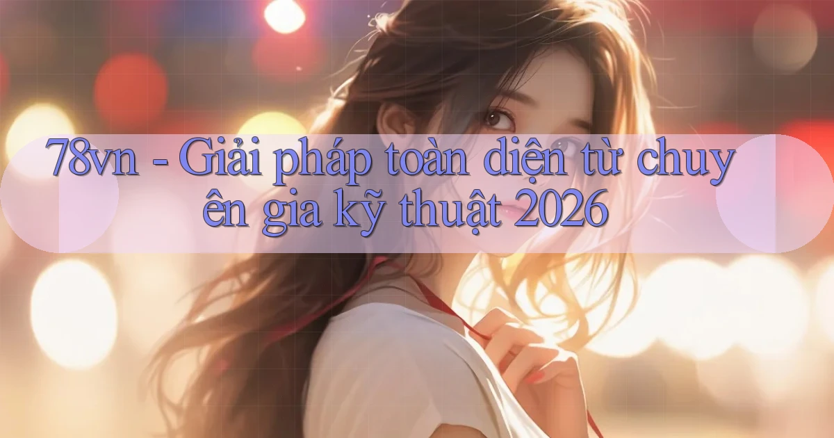 78vn   Giải pháp toàn diện từ chuyên gia kỹ thuật 2026