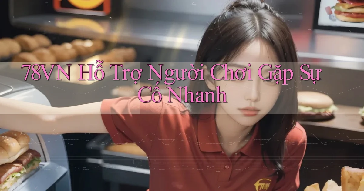78vn  hỗ trợ người chơi gặp sự cố nhanh