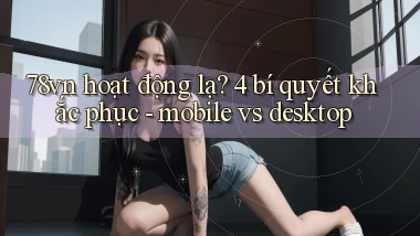 78vn hoạt động lạ 4 bí quyết khắc phục   mobile vs desktop