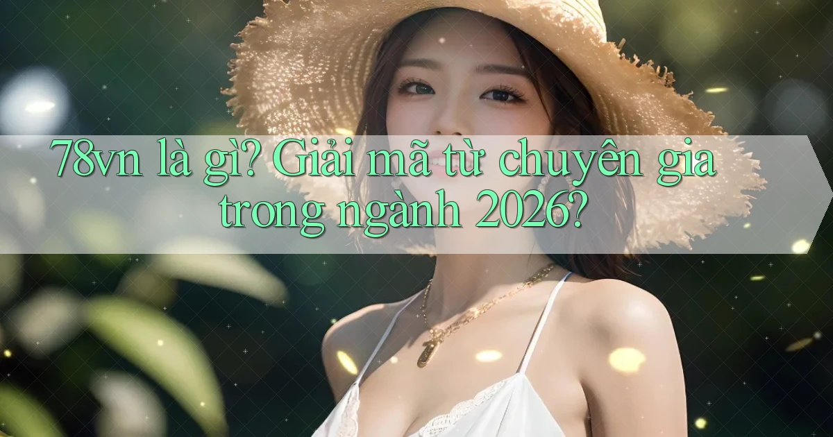78vn là gì Giải mã từ chuyên gia trong ngành 2026