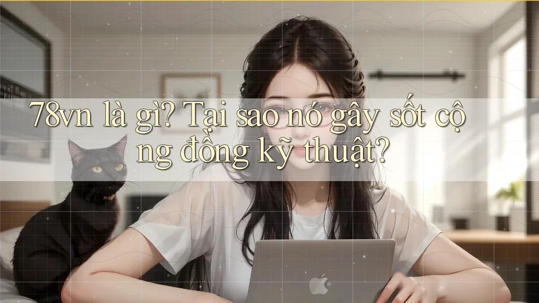 78vn là gì? Tại sao nó gây sốt cộng đồng kỹ thuật?