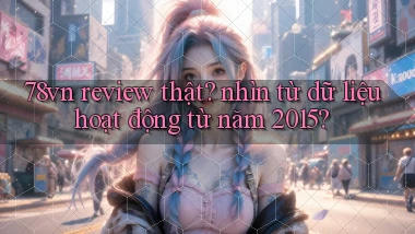 78vn review thật nhìn từ dữ liệu hoạt động từ năm 2015