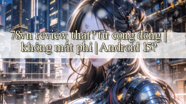 78vn review thật từ cộng đồng không mất phí Android 15