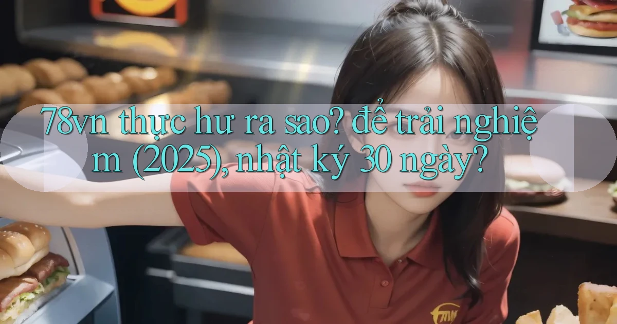 78vn thực hư ra sao để trải nghiệm (2025), nhật ký 30 ngày