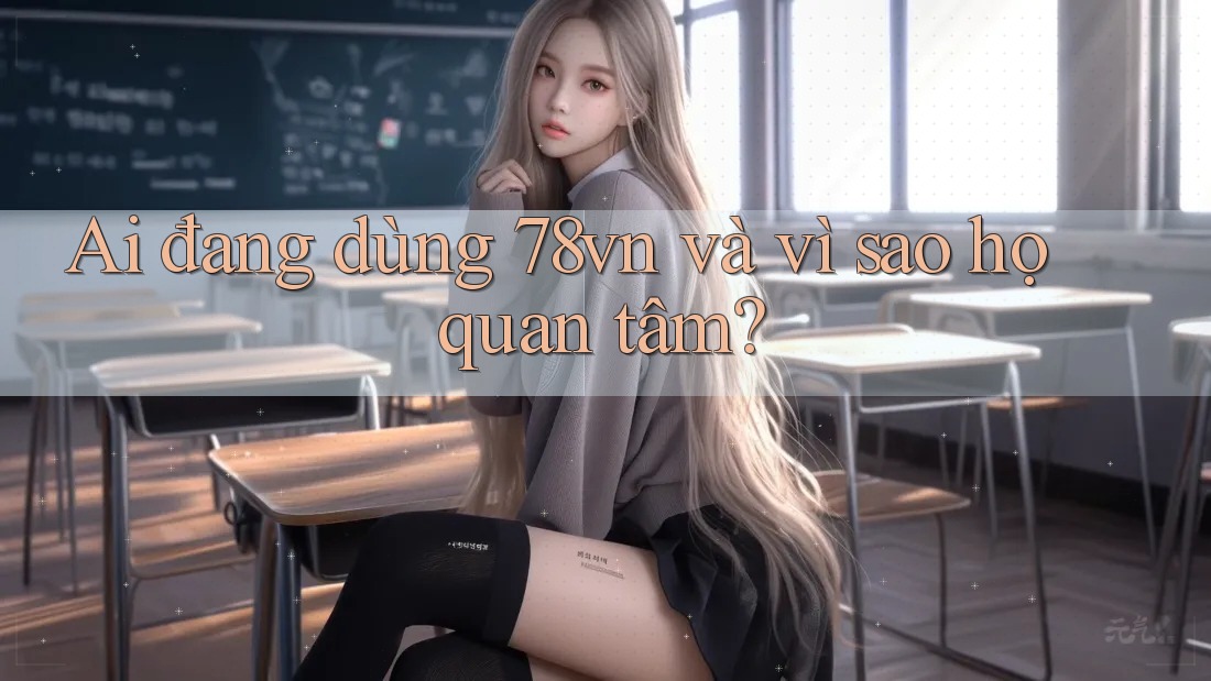 Ai đang dùng 78vn và vì sao họ quan tâm? Ai đang dùng 78vn và vì sao họ quan tâm?