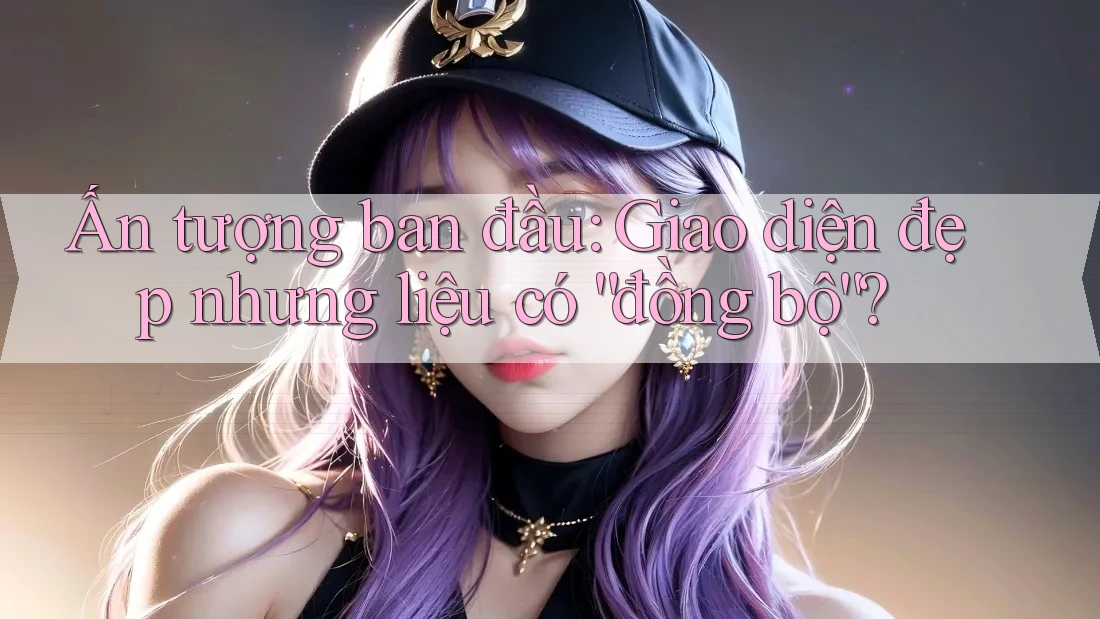 Ấn tượng ban đầu: Giao diện đẹp nhưng liệu có “đồng bộ”? Ấn tượng ban đầu: Giao diện đẹp nhưng liệu có “đồng bộ”?