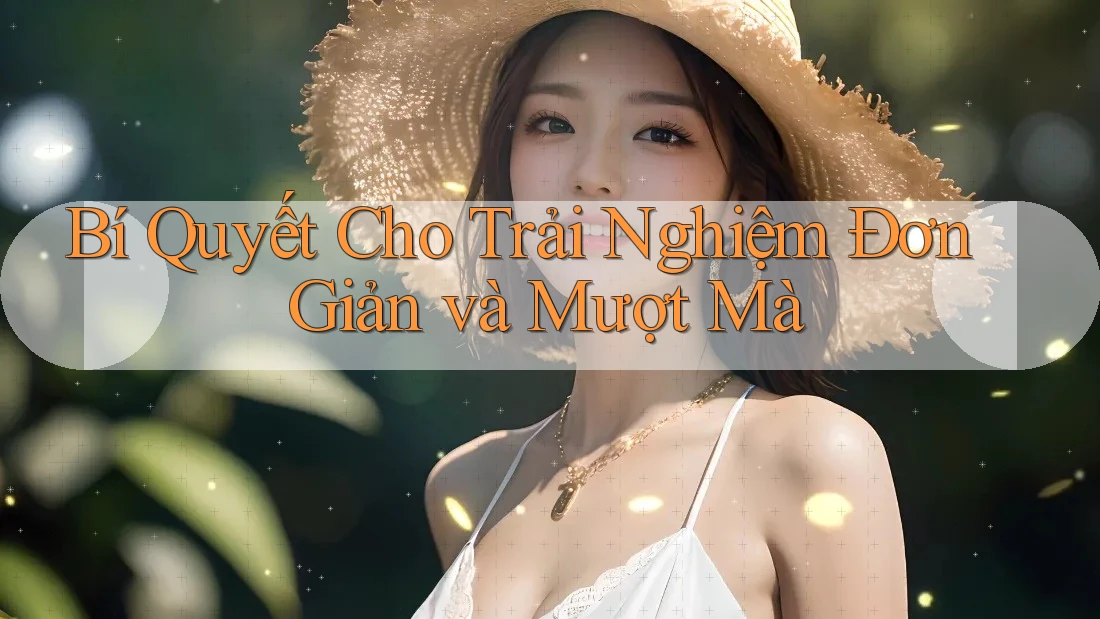 Bí Quyết Cho Trải Nghiệm Đơn Giản và Mượt Mà