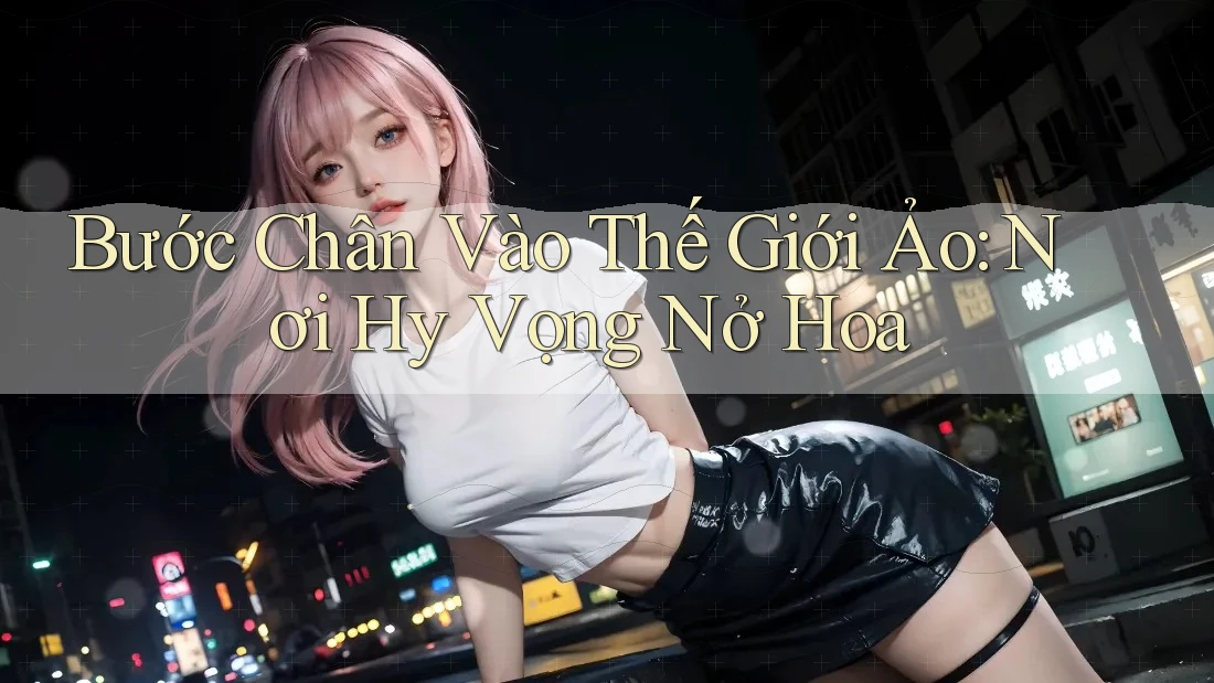Bước Chân Vào Thế Giới Ảo: Nơi Hy Vọng Nở Hoa Bước Chân Vào Thế Giới Ảo: Nơi Hy Vọng Nở Hoa