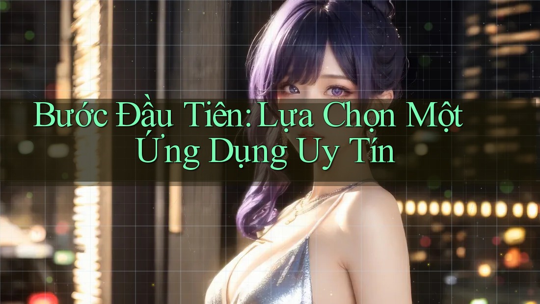 Bước Đầu Tiên: Lựa Chọn Một Ứng Dụng Uy Tín Bước Đầu Tiên: Lựa Chọn Một Ứng Dụng Uy Tín