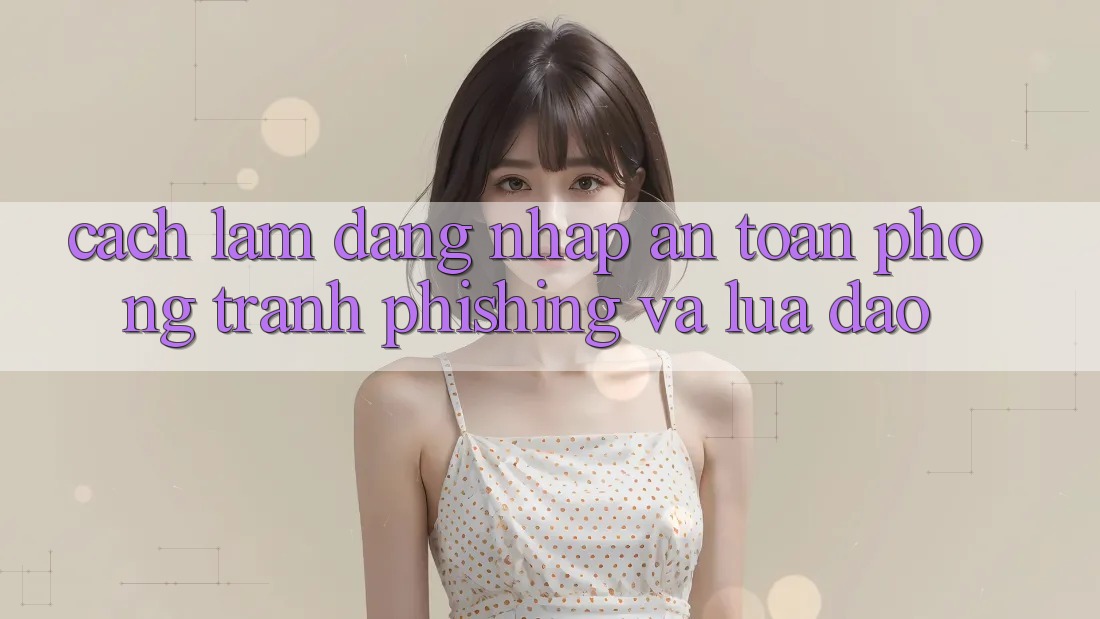 Cách làm Đăng Nhập An toàn - Phòng Tránh Phishing Và Lừa Đảo Cách làm Đăng Nhập An toàn - Phòng Tránh Phishing Và Lừa Đảo
