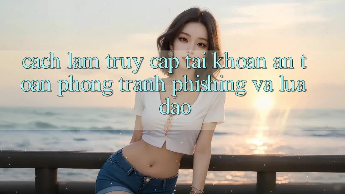 Cách làm Truy cập tài khoản An Toàn - Phòng Tránh Phishing Và Lừa Đảo Cách làm Truy cập tài khoản An Toàn - Phòng Tránh Phishing Và Lừa Đảo