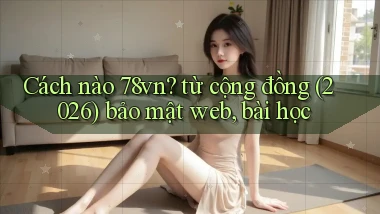 Cách nào 78vn từ cộng đồng (2026) bảo mật web, bài học