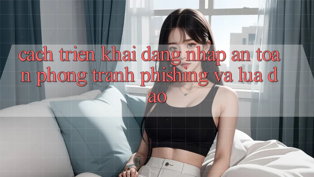 Cách triển khai Đăng Nhập An Toàn - Phòng Tránh Phishing Và Lừa Đảo Cách triển khai Đăng Nhập An Toàn - Phòng Tránh Phishing Và Lừa Đảo