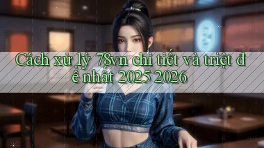 Cách xử lý 78vn chi tiết và triệt để nhất 2025 2026