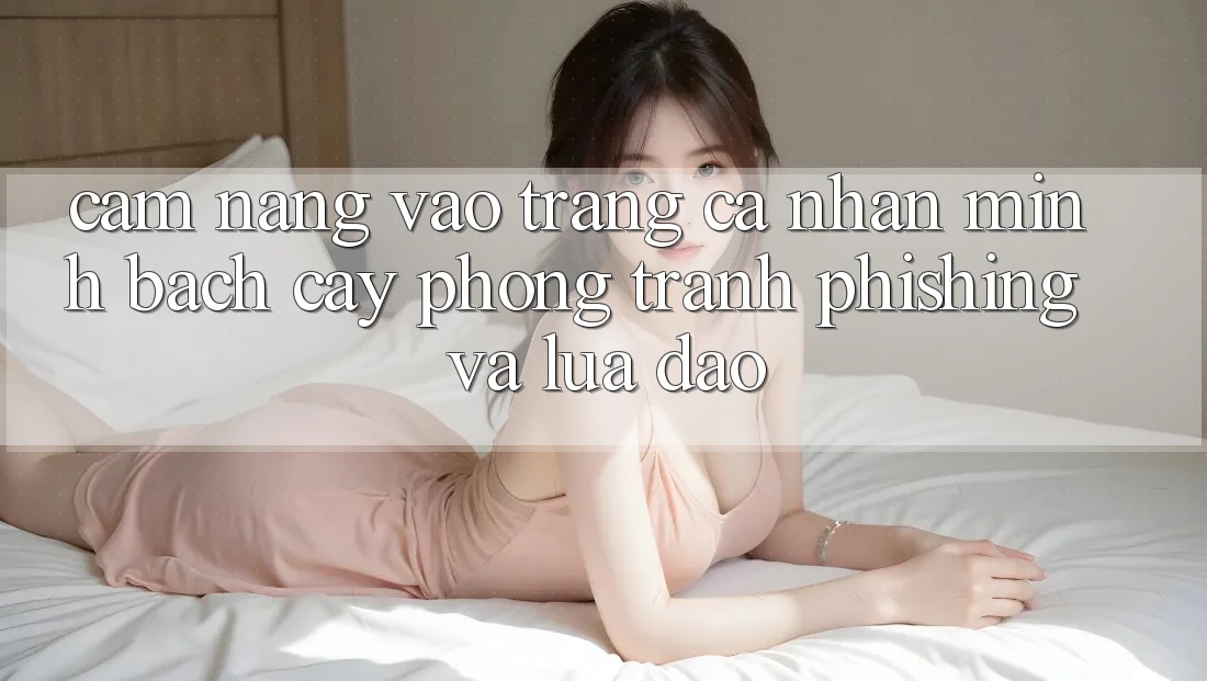 Cẩm nang Vào trang cá nhân Minh bạch cậy - Phòng Tránh Phishing Và Lừa Đảo