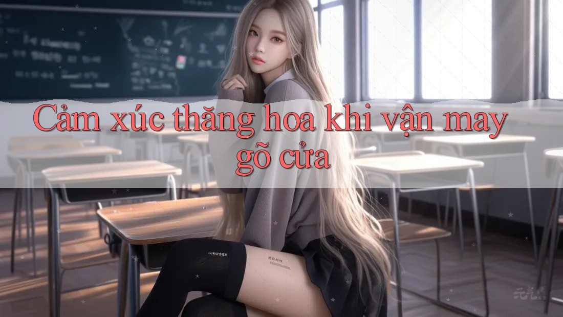 Cảm xúc thăng hoa khi vận may gõ cửa Cảm xúc thăng hoa khi vận may gõ cửa