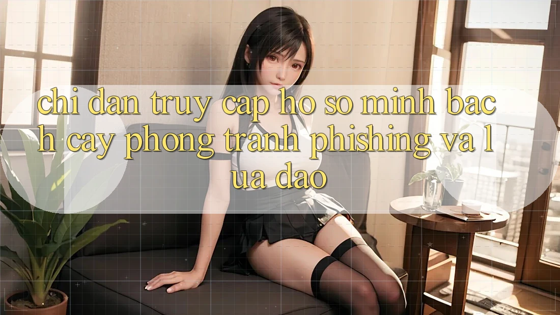 Chỉ dẫn Truy cập hồ sơ Minh bạch cậy - Phòng Tránh Phishing Và Lừa Đảo