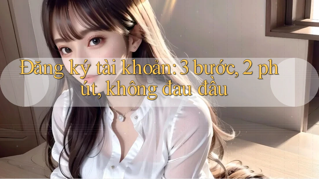 Đăng ký tài khoản: 3 bước, 2 phút, không đau đầu Đăng ký tài khoản: 3 bước, 2 phút, không đau đầu
