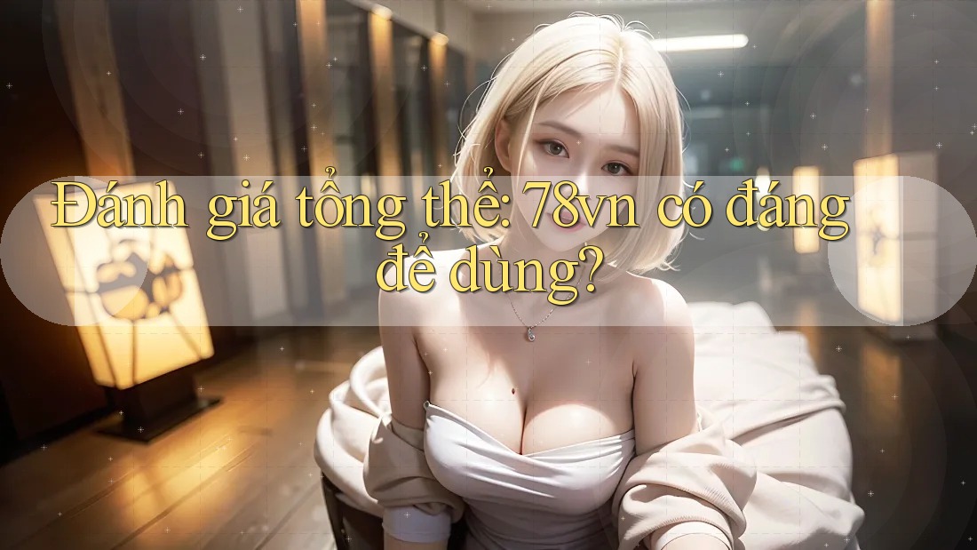 Đánh giá tổng thể: 78vn có đáng để dùng? Đánh giá tổng thể: 78vn có đáng để dùng?