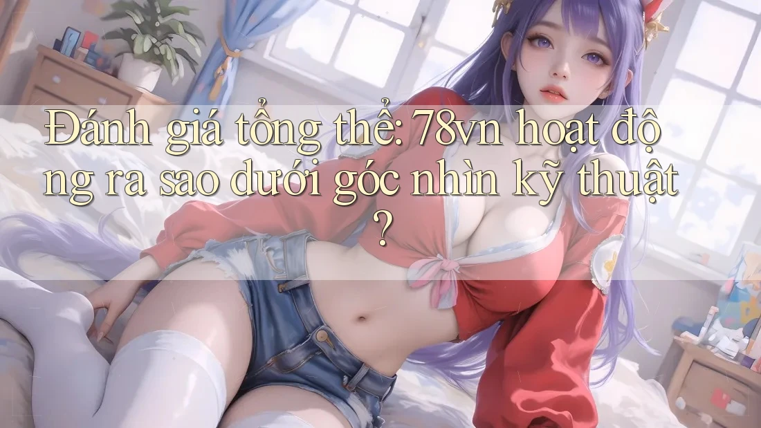Đánh giá tổng thể: 78vn hoạt động ra sao dưới góc nhìn kỹ thuật?