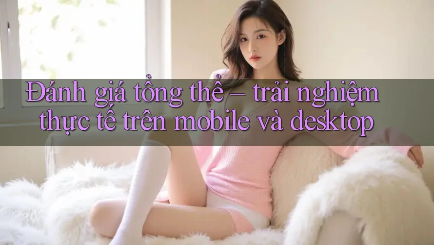 Đánh giá tổng thể: Trải nghiệm thực tế trên mobile và desktop Đánh giá tổng thể: Trải nghiệm thực tế trên mobile và desktop