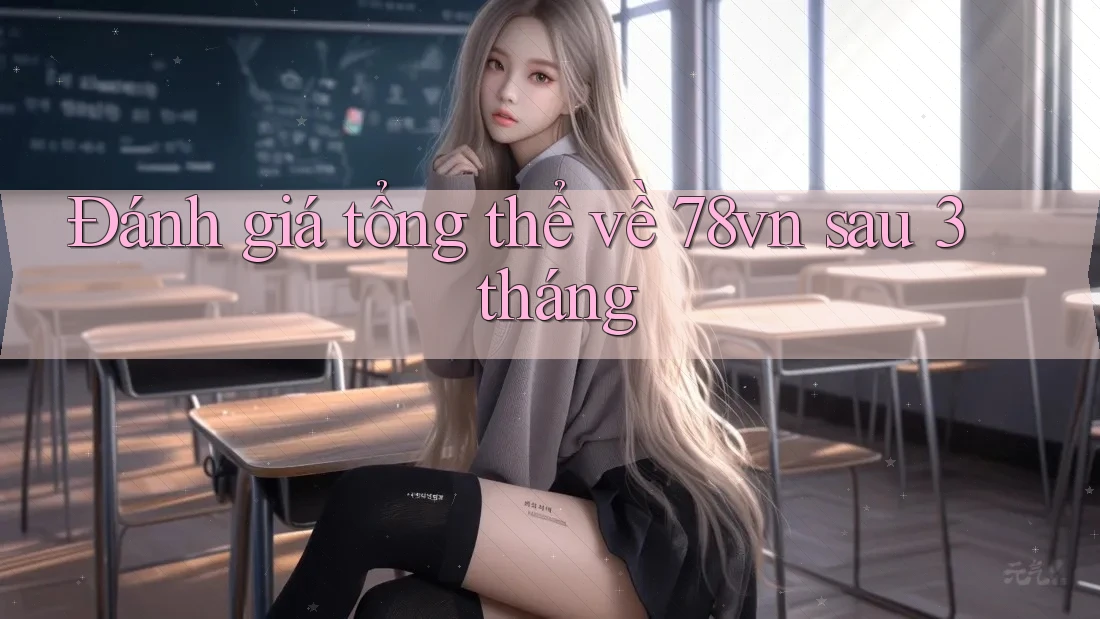 Đánh giá tổng thể về 78vn sau 3 tháng Đánh giá tổng thể về 78vn sau 3 tháng