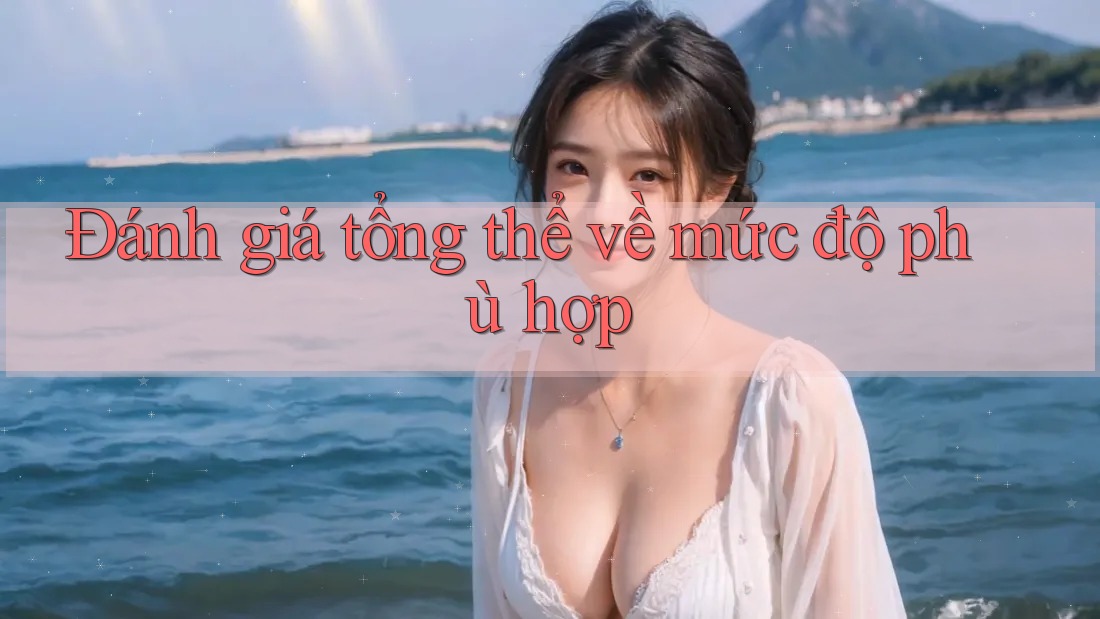 Đánh giá tổng thể về mức độ phù hợp Đánh giá tổng thể về mức độ phù hợp