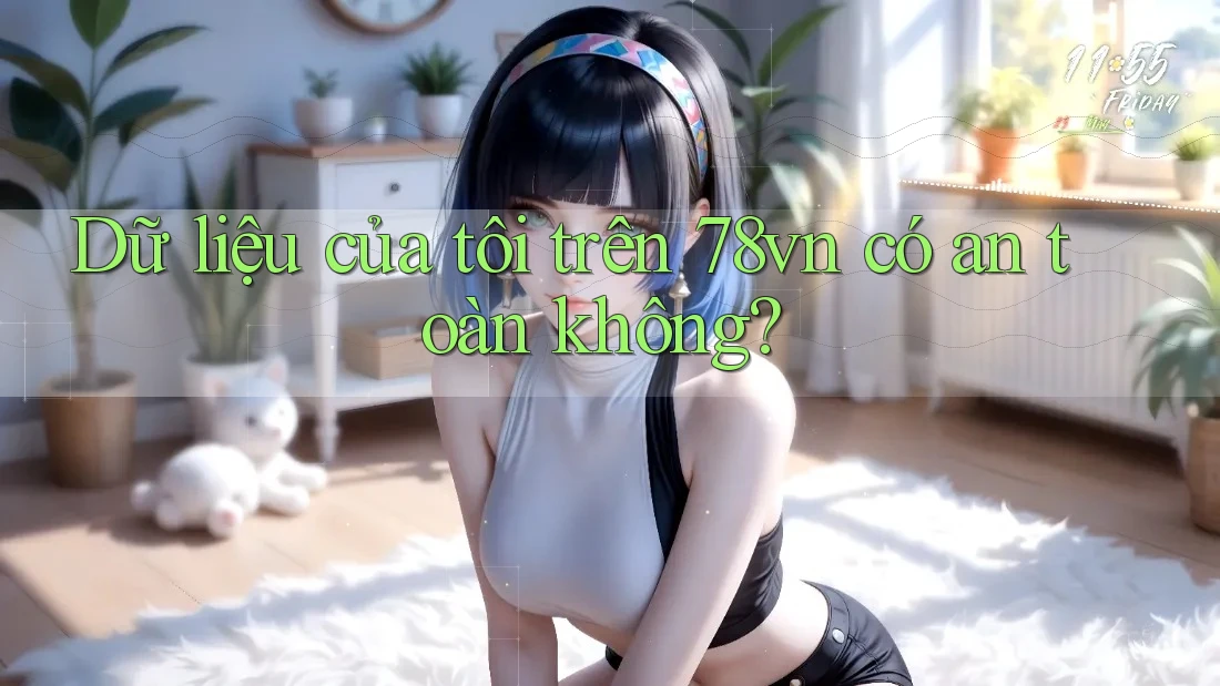 Dữ liệu của tôi trên 78vn có an toàn không?