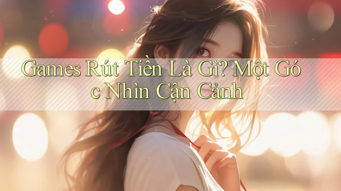 Games Rút Tiền Là Gì? Một Góc Nhìn Cận Cảnh Games Rút Tiền Là Gì? Một Góc Nhìn Cận Cảnh