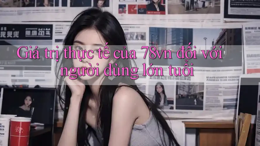 Giá trị thực tế của 78vn đối với người dùng lớn tuổi