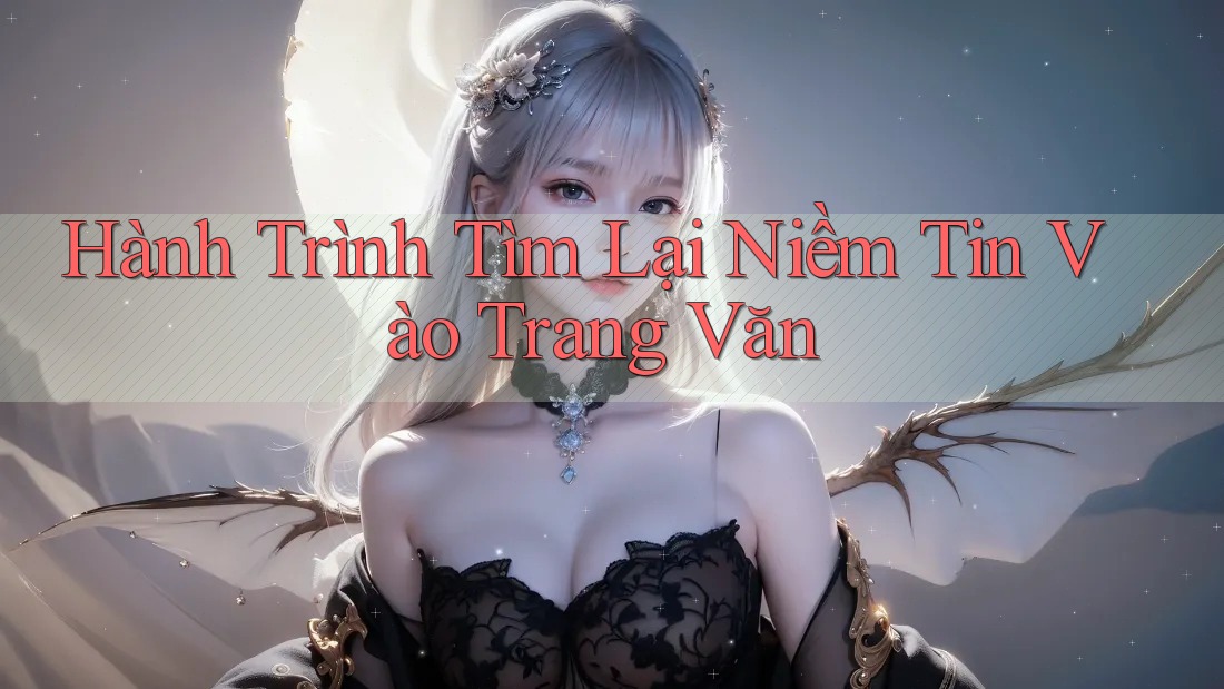 Hành Trình Tìm Lại Niềm Tin Vào Trang Văn Hành Trình Tìm Lại Niềm Tin Vào Trang Văn
