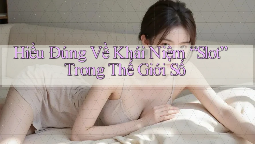 Hiểu Đúng Về Khái Niệm “Slot” Trong Thế Giới Số Hiểu Đúng Về Khái Niệm “Slot” Trong Thế Giới Số